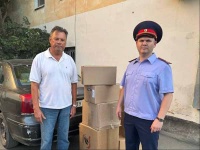 Сотрудники СО по городу Вольску направили гуманитарную помощь в зону спецоперации