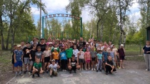 В ДОЛ "Цементник" Вольского района ребята показали спортивные умения в сдаче норм ГТО
