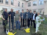 Вольчане приняли участие в Всероссийской акции «Сад памяти»