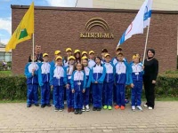 Обучающиеся школы с.Белогорное Вольского муниципального района принимают участие в XI Детской Спартакиаде «Воспитай в себе Человека!»