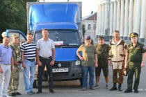 Грузовой автомобиль с гуманитарным грузом отправился в Луганск из Вольска
